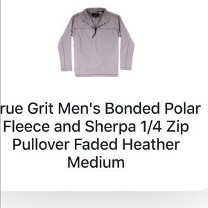 True Grit pullover brand new